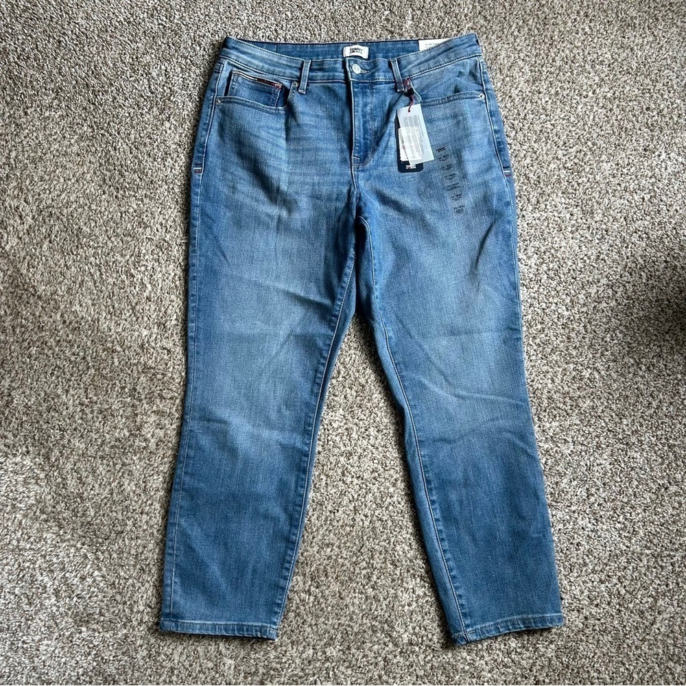 Tommy Hilfiger Tommy Jeans Skinny Curvy Ankle Denim Casual 14 32